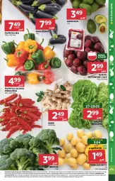 Gazetka promocyjna Stokrotka - Supermarket - Gazetka - ważna od 03.04 do 03.04.2024 - strona 7 - produkty: Warzywa, Papryka słodka, Sałata masłowa, Papryka, Ziemniaki, Sałat, Buraki, Owoce, Masło, Mięso, Imbir