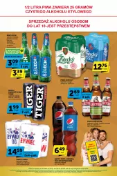 Gazetka promocyjna ABC - Gazetka - ważna od 28.11 do 28.11.2023 - strona 4 - produkty: Piwo, 7up, Napój energetyczny, Kasztelan, Mirinda, Pepsi, Tiger, Napój