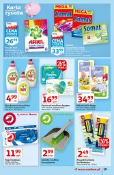Gazetka promocyjna Auchan - Hiperoszczędzanie z aplikacją Auchan Hipermarkety - Gazetka - ważna od 29.09 do 29.09.2021 - strona 19 - produkty: Jan Niezbędny, Do mycia naczyń, Pampers, Papier, Bell, Pieluchy, Płyn do mycia naczyń, Papier toaletowy, Chusteczki, Zmywaki kuchenne, Fairy, Bella, Płyn do mycia, Szufelka, Fa