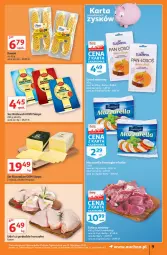 Gazetka promocyjna Auchan - Hiperoszczędzanie z aplikacją Auchan Hipermarkety - Gazetka - ważna od 29.09 do 29.09.2021 - strona 9 - produkty: Mozzarella, Kurczak, Gulasz wołowy, Ser, Noż, Królewski, Kasztelan, Ser Kasztelan