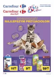 Gazetka promocyjna Carrefour - Gazetka Dogadzamy najlepszym przyjaciołom - Gazetka - ważna od 19.02 do 19.02.2022 - strona 1 - produkty: Vitakraft, Friskies