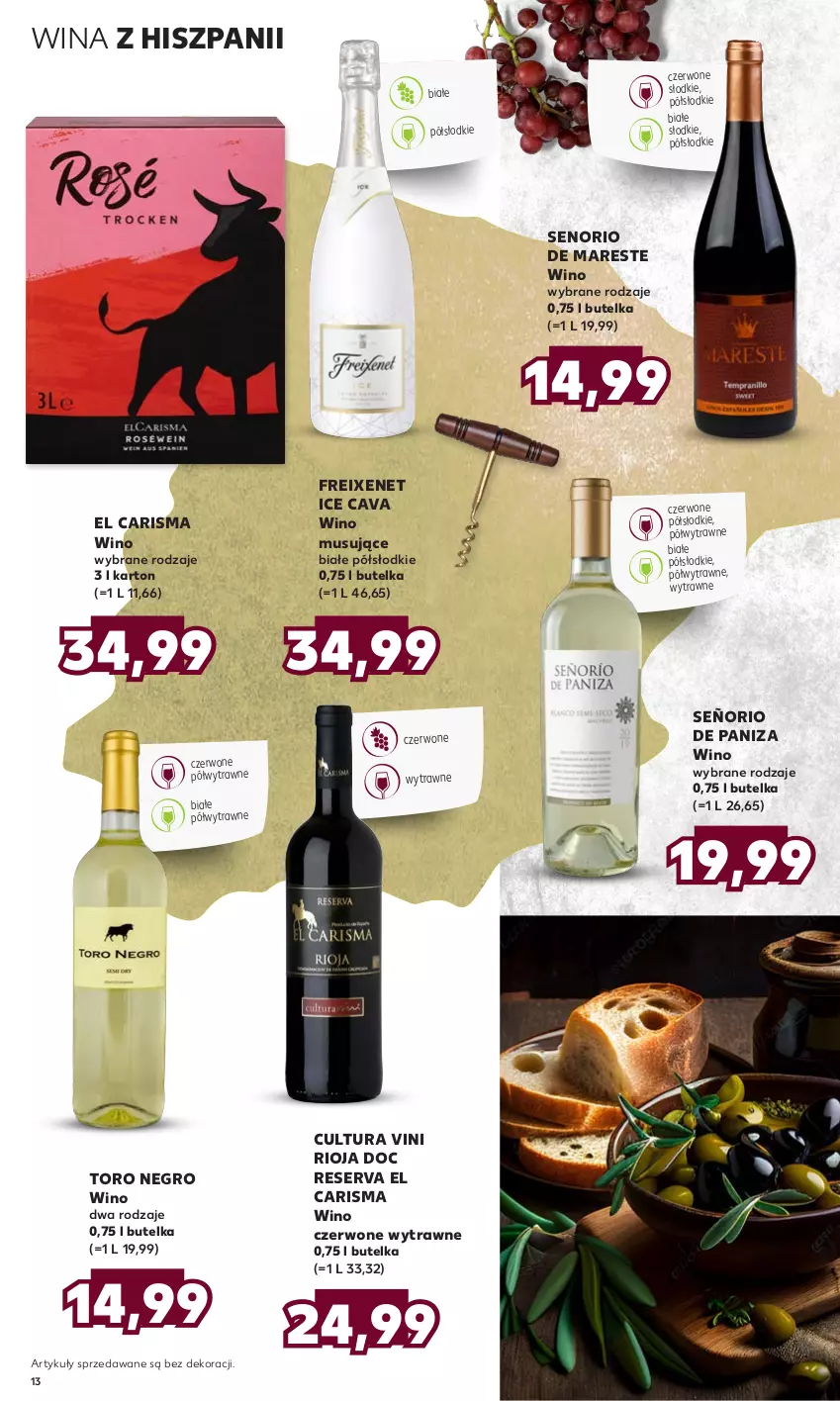 Gazetka promocyjna Kaufland - Barek Kauflandu - ważna 07.09 do 20.09.2023 - strona 13 - produkty: Mus, Rioja, Ser, Wino, Wino czerwone, Wino musujące