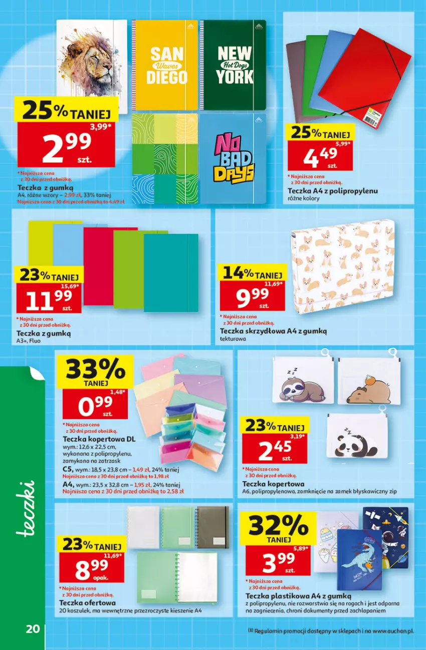 Gazetka promocyjna Auchan - Szkoła Hipermarket - ważna 13.08 do 26.08.2026 - strona 20 - produkty: Kosz, Por