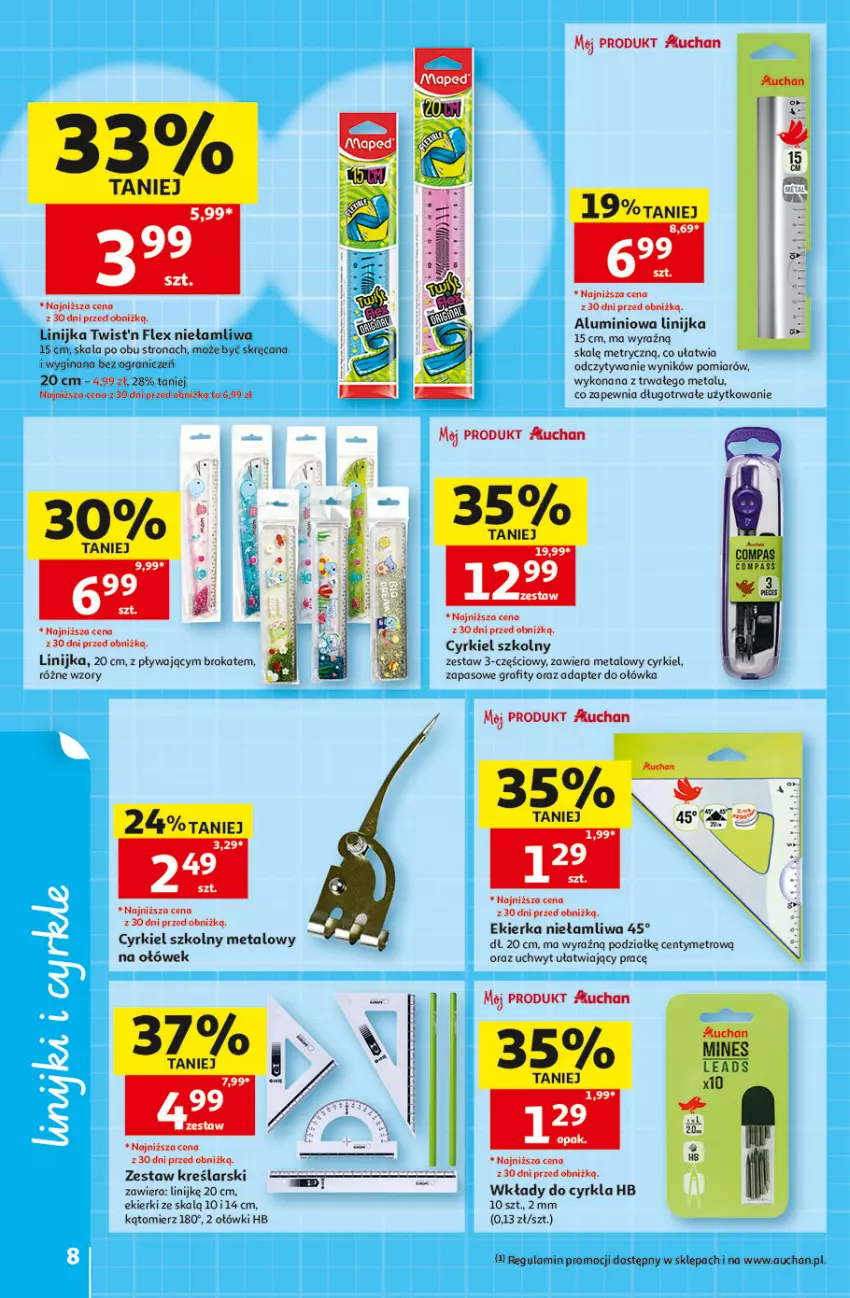 Gazetka promocyjna Auchan - Szkoła Hipermarket - ważna 13.08 do 26.08.2026 - strona 8 - produkty: Gin, Gra, Metro