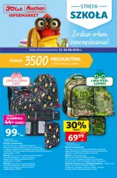 Gazetka promocyjna Auchan - Szkoła Hipermarket - Gazetka - ważna od 26.08 do 26.08.2026 - strona 1 - produkty: Fa