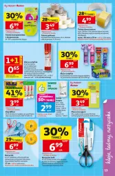 Gazetka promocyjna Auchan - Szkoła Hipermarket - Gazetka - ważna od 26.08 do 26.08.2026 - strona 13 - produkty: Sok, Ser, Noż, Mop, Nożyczki, Papier, Klej, Uchwyty, Tran, Rolki, Taśma pakowa, Wiko