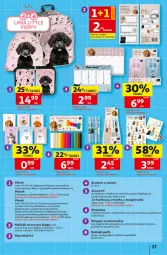 Gazetka promocyjna Auchan - Szkoła Hipermarket - Gazetka - ważna od 26.08 do 26.08.2026 - strona 27 - produkty: Por, Puf, Mop, Gin, Klej, Piórnik, Tusz, Plecak, Plastelina
