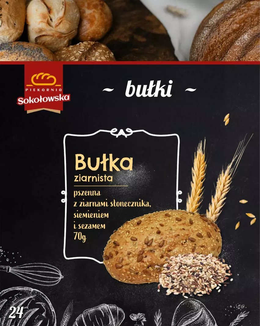 Gazetka promocyjna Topaz - Gazetka - ważna 01.02 do 31.12.2026 - strona 24 - produkty: Bułka, Sezam