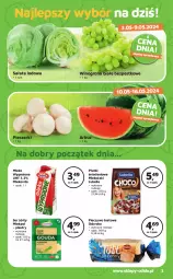 Gazetka promocyjna Odido - Gazetka - ważna od 16.05 do 16.05.2024 - strona 3 - produkty: Piec, Lubella, Ser, Sałata lodowa, Bell, Mlekovita, Sałat, Winogrona, Pieczywo, Danio, Bella, Arbuz, Wino, Mleko