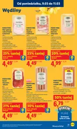 Gazetka promocyjna Lidl - Oferta ważna od 9.03 do 11.03 - Gazetka - ważna od 11.03 do 11.03.2026 - strona 33 - produkty: Piec, Polędwica, Pur, Salami, Parówki, Parówki z szynki, PIKOK, Boczek