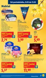 Gazetka promocyjna Lidl - Oferta ważna od 9.03 do 11.03 - Gazetka - ważna od 11.03 do 11.03.2026 - strona 35 - produkty: Ser topiony, Cheddar, Top, Ser, Danone, Danone Fantasia, Ricotta, Kawa, Pilos, Hochland, Fanta, Fa