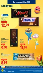 Gazetka promocyjna Lidl - Oferta ważna od 9.03 do 11.03 - Gazetka - ważna od 11.03 do 11.03.2026 - strona 52 - produkty: Ser, Snickers, Czekolada, Mars, Baton, Deser