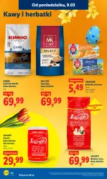 Gazetka promocyjna Lidl - Oferta ważna od 9.03 do 11.03 - Gazetka - ważna od 11.03 do 11.03.2026 - strona 54 - produkty: Kawa ziarnista, Kawa mielona, Kawa, LANA, Teekanne