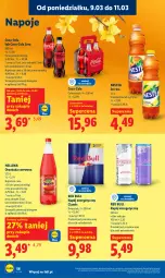 Gazetka promocyjna Lidl - Oferta ważna od 9.03 do 11.03 - Gazetka - ważna od 11.03 do 11.03.2026 - strona 56 - produkty: Napój energetyczny, Red Bull, Ice tea, Coca-Cola, Napoje, Oranżada, Hellena, Napój, Nestea