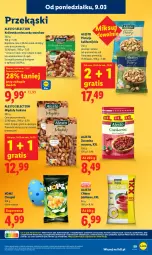 Gazetka promocyjna Lidl - Oferta ważna od 9.03 do 11.03 - Gazetka - ważna od 11.03 do 11.03.2026 - strona 59 - produkty: Pistacje, Migdały łuskane, Gra, Migdały, Chipsy, Chrupki