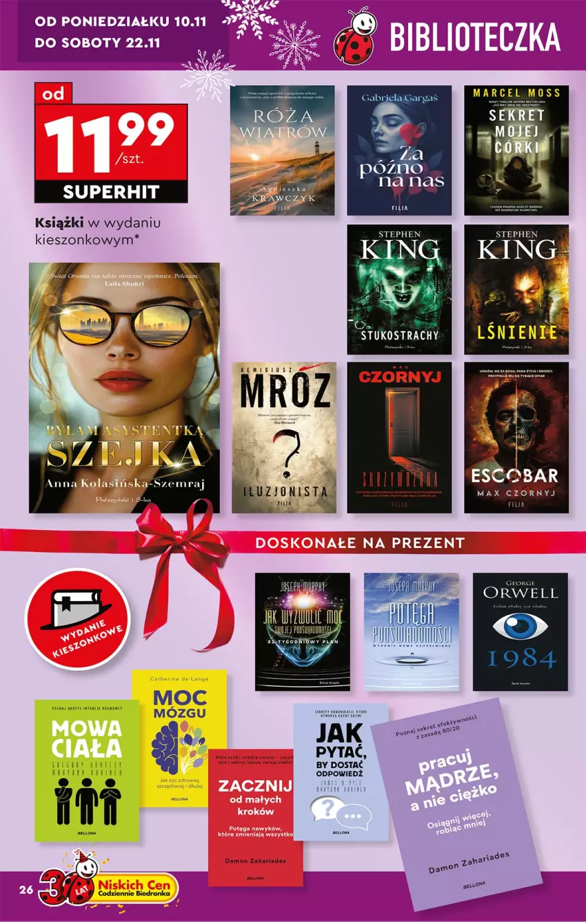 Gazetka promocyjna Biedronka - Okazje Tygodnia - ważna 10.11 do 22.11.2025 - strona 30 - produkty: Bell