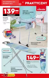 Gazetka promocyjna Biedronka - Okazje Tygodnia - Gazetka - ważna od 22.11 do 22.11.2025 - strona 36 - produkty: Sok, Deska do prasowania, Wieszak, Vileda, Suszarka