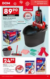 Gazetka promocyjna Biedronka - Okazje Tygodnia - Gazetka - ważna od 22.11 do 22.11.2025 - strona 37 - produkty: Pur, Mop, Rama, Vileda, Wkład do mopa, Rękawice