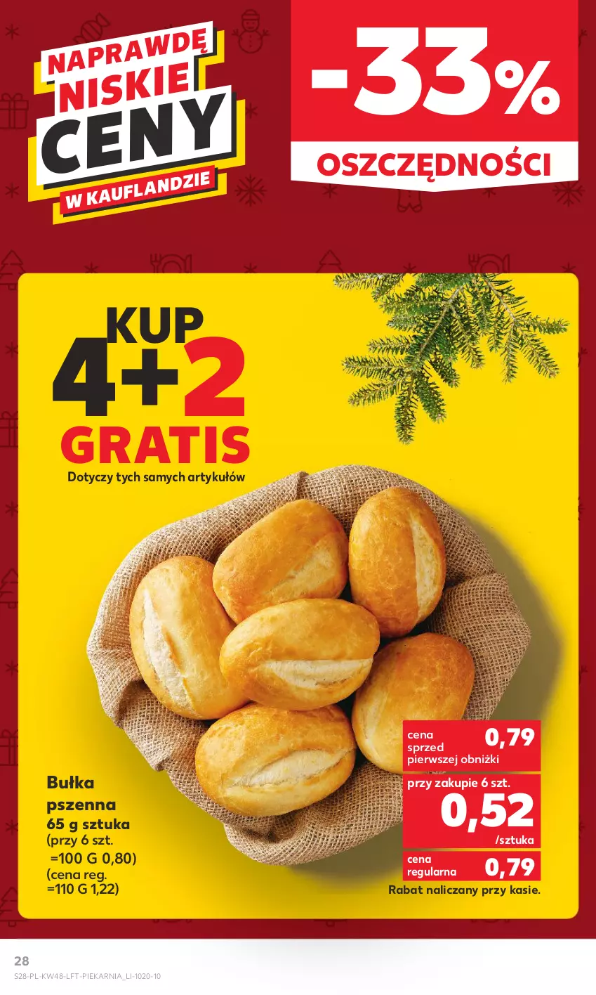 Gazetka promocyjna Kaufland - Gazetka tygodnia - ważna 30.11 do 06.12.2023 - strona 28 - produkty: Bułka, Gra