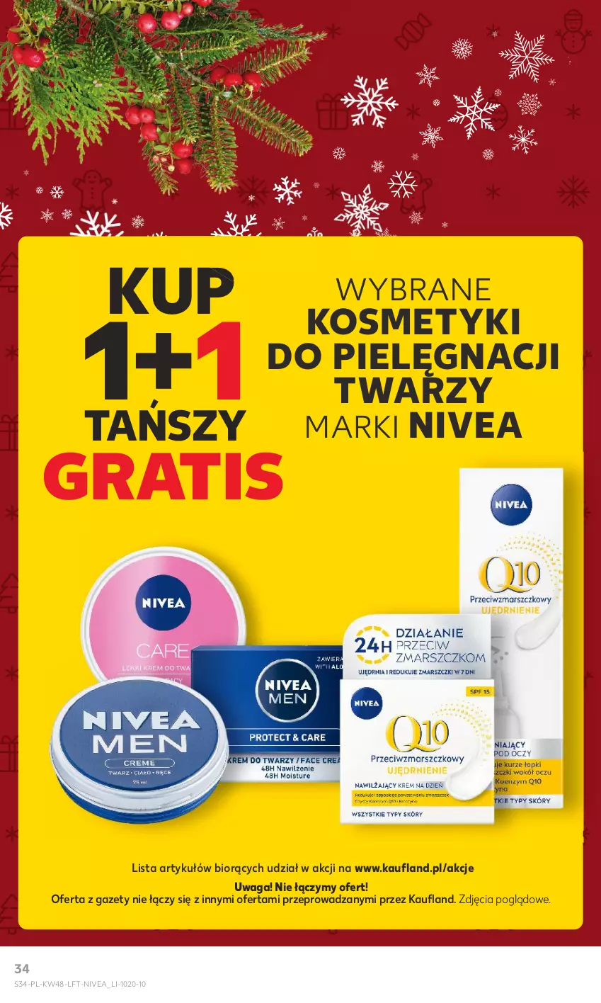 Gazetka promocyjna Kaufland - Gazetka tygodnia - ważna 30.11 do 06.12.2023 - strona 34 - produkty: Gra, Kosmetyki do pielęgnacji, Nivea, Waga