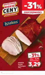 Gazetka promocyjna Kaufland - Gazetka tygodnia - Gazetka - ważna od 06.12 do 06.12.2023 - strona 22 - produkty: Krakus, Gra, Szynka