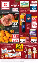 Gazetka promocyjna Kaufland - Gazetka tygodnia - Gazetka - ważna od 06.12 do 06.12.2023 - strona 5 - produkty: Mandarynki, Makaron, Gra, 7up, Papier, Szynka wieprzowa, Mirinda, Velvet, Szynka, Pepsi, Ręcznik, Napój gazowany, Barilla, Waga, Masło, Napój, Kinder, Kalendarz