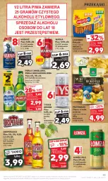 Gazetka promocyjna Kaufland - Gazetka tygodnia - Gazetka - ważna od 06.12 do 06.12.2023 - strona 65 - produkty: Piwa, Piwo, Lajkonik, Gra, Chipsy, Tyskie, Warka, Desperados, Perła, Przysnacki, Harnaś