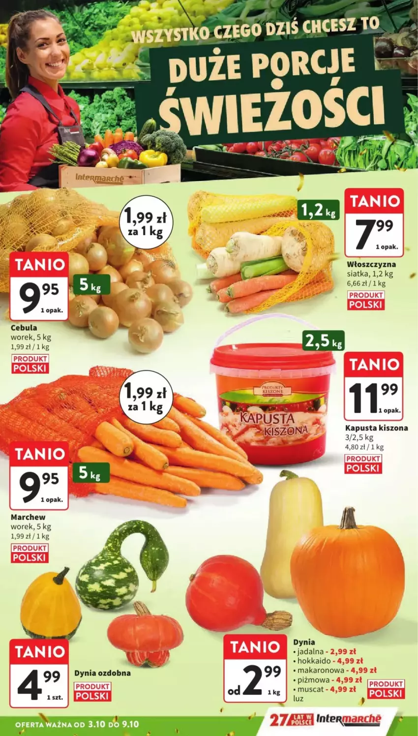 Gazetka promocyjna Intermarche - ważna 03.10 do 09.10.2024 - strona 24 - produkty: Cebula, Makaron, Mus, Siatka