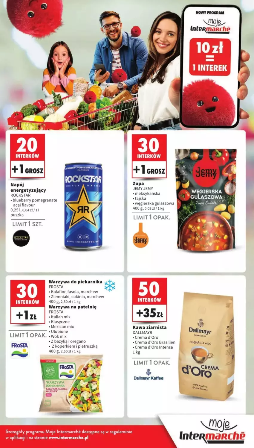 Gazetka promocyjna Intermarche - ważna 03.10 do 09.10.2024 - strona 35 - produkty: Bazyl, Dallmayr, Fa, Fasola, Frosta, Gra, Granat, Kalafior, Kawa, Kawa ziarnista, Napój, Piekarnik, Warzywa, Ziemniaki, Zupa