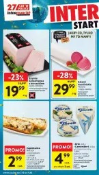 Gazetka promocyjna Intermarche - Gazetka - ważna od 09.10 do 09.10.2024 - strona 6 - produkty: Piec, Kurczak, Top, Ser, Salami, Brie, Madej Wróbel, Szynka konserwowa, Szynka, Zapiekanka, Pieczarka, Camembert, Fa
