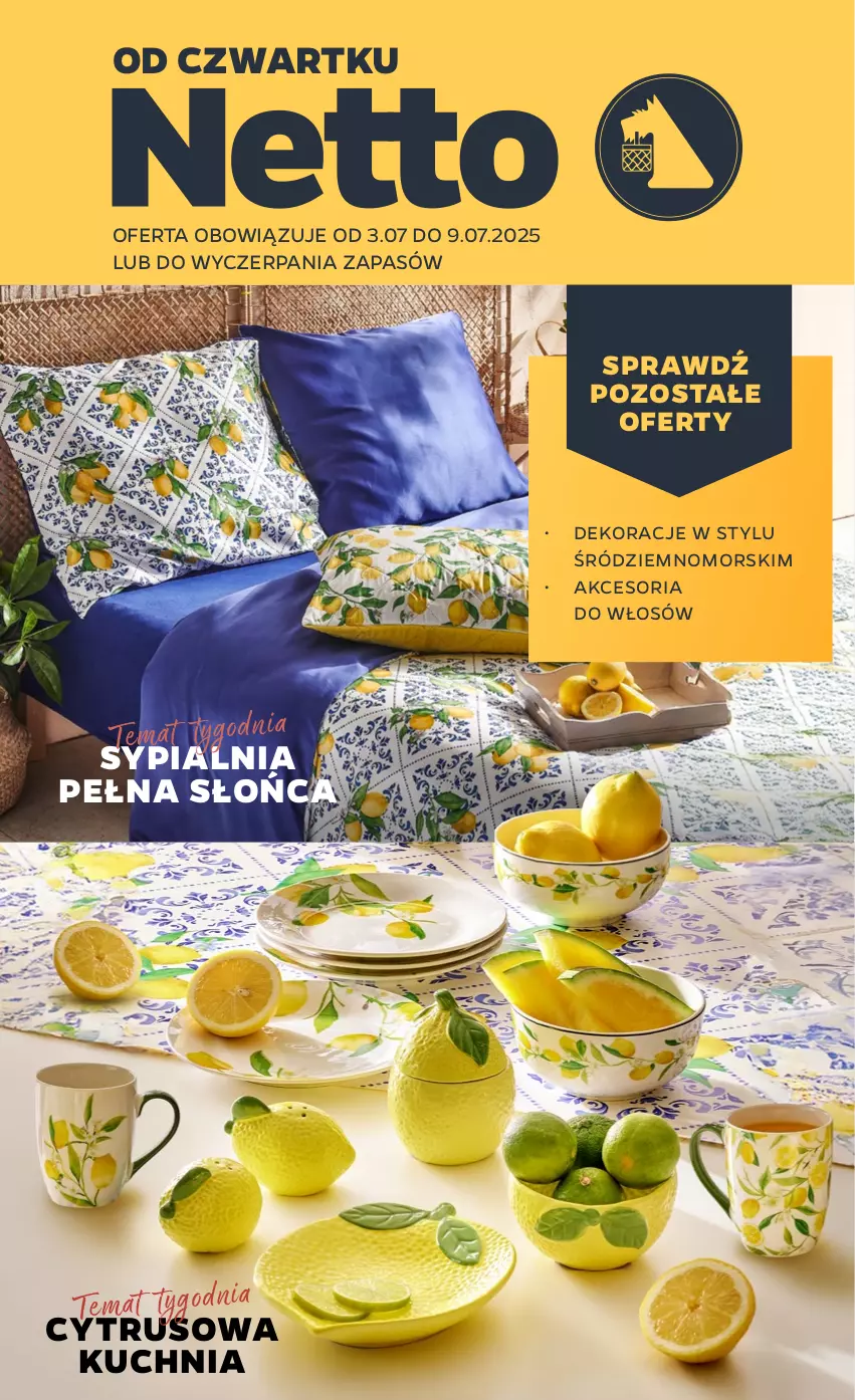 Gazetka promocyjna Netto - Od Czwartku Przemysłowa - ważna 03.07 do 05.07.2025 - strona 1 - produkty: Kuchnia, Sypialnia