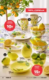 Gazetka promocyjna Netto - Od Czwartku Przemysłowa - Gazetka - ważna od 05.07 do 05.07.2025 - strona 4 - produkty: Ser, Cytryny, Salaterka, Pojemnik z pokrywką, Pojemnik, Solniczka, Talerz, Talerz deserowy, Pieprz, Znicz, Kubek, Deser, Pieprzniczka, Miska