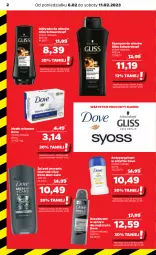 Gazetka promocyjna Netto - Artykuły spożywcze - Gazetka - ważna od 11.02 do 11.02.2023 - strona 2 - produkty: Dezodorant, Schwarzkopf, Dove, Szampon, Odżywka, Mydło, Antyperspirant