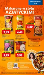 Gazetka promocyjna Lidl - GAZETKA - Gazetka - ważna od 17.01 do 17.01.2024 - strona 23 - produkty: Makaron, Warzywa, Ryż, Makaron ryżowy, Tofu, Pędy bambusa