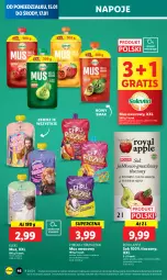 Gazetka promocyjna Lidl - GAZETKA - Gazetka - ważna od 17.01 do 17.01.2024 - strona 46 - produkty: Sok, Por, Pur, Mus, Koc, Gra, Morela, Ananas, Napoje, Mango, Kokos