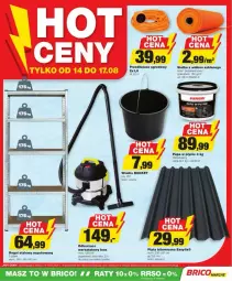 Gazetka promocyjna Bricomarche - Gazetka - ważna od 25.08 do 25.08.2024 - strona 5 - produkty: Odkurzacz, Cynk, Siatka, Regał, Wiadro, Płyta, Odkurzacz warsztatowy