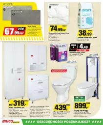 Gazetka promocyjna Bricomarche - Gazetka - ważna od 25.08 do 25.08.2024 - strona 6 - produkty: Kompakt WC, Sok, Mop, Gra, Słupek, Meble łazienkowe, Uchwyty, Szafka, Piast, Wiadro, Gres, Meble, Gres szkliwiony, Cersanit, Miska, Lakier