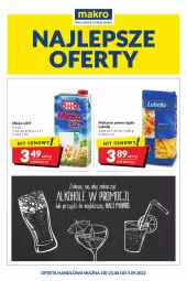 Gazetka promocyjna Makro - [Oferta promocyjna] Artykuły spożywcze i przemysłowe - Gazetka - ważna od 04.09 do 04.09.2022 - strona 1 - produkty: Lubella, Makaron, Bell, Penne, Bella, Mleko