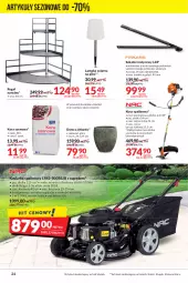 Gazetka promocyjna Makro - [Oferta promocyjna] Artykuły spożywcze i przemysłowe - Gazetka - ważna od 04.09 do 04.09.2022 - strona 24 - produkty: Top, Sos, Sok, Ser, Noż, Sekator, Kosz, Regał, Kosiarka