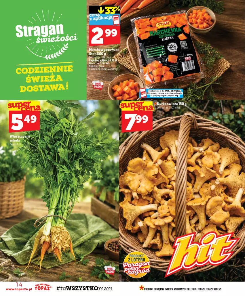 Gazetka promocyjna Topaz - Gazetka - ważna 27.08 do 02.09.2026 - strona 14