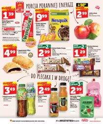 Gazetka promocyjna Topaz - Gazetka - Gazetka - ważna od 02.09 do 02.09.2026 - strona 7 - produkty: Corn flakes, Top, Por, Nesquik, Coca-Cola, Lion, Galaretka, Baton, Cappy, Cini Minis, Waga, Gala, Napój, Kinder, Nektar, Jagodzianka, Mleko