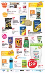 Gazetka promocyjna E Leclerc - Gazetka - ważna od 17.06 do 17.06.2023 - strona 31 - produkty: Makaron, Ciastka, Oleofarm, Tablet, Stek, Chrupki, Napój izotoniczny, Syrop, Baton, Chleb, Napój, Oleo, Fa