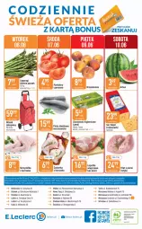 Gazetka promocyjna E Leclerc - Gazetka - ważna od 17.06 do 17.06.2023 - strona 32 - produkty: Kurczak, Ser, Płaty śledziowe, Edam, Wózek, Chusteczki, Brzoskwinie, Arbuz, Pomidory