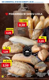 Gazetka promocyjna Lidl - GAZETKA - Gazetka - ważna od 29.05 do 29.05.2021 - strona 26 - produkty: Ser, Gra, Rust, Bagietka pszenna, Bagietka, Półbagietka, Bułka, LG, Fa