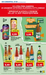 Gazetka promocyjna Lidl - GAZETKA - Gazetka - ważna od 29.05 do 29.05.2021 - strona 33 - produkty: Piwo, Por, Perła, Mango