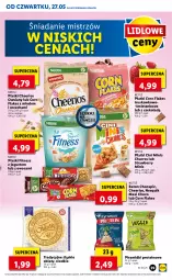 Gazetka promocyjna Lidl - GAZETKA - Gazetka - ważna od 29.05 do 29.05.2021 - strona 39 - produkty: Cheerios, Corn flakes, Nesquik, Jogurt, Baton, Cini Minis, Nestlé