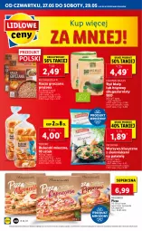 Gazetka promocyjna Lidl - GAZETKA - Gazetka - ważna od 29.05 do 29.05.2021 - strona 40 - produkty: Mozzarella, Warzywa, Ryż, Gry, Kuchnia, Bułeczki, Pizza, Bułeczki mleczne, Kasza, Kasza gryczana, Ryż biały