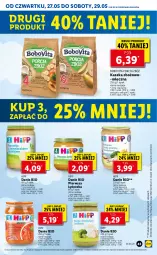 Gazetka promocyjna Lidl - GAZETKA - Gazetka - ważna od 29.05 do 29.05.2021 - strona 43 - produkty: HiPP, Por, BoboVita