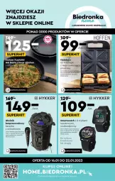 Gazetka promocyjna Biedronka - Gazetka - Biedronka.pl - Gazetka - ważna od 21.01 do 21.01.2023 - strona 52 - produkty: Por, Ryba, Głośnik, Mikrofon, Smartwatch, , Sport, Fa
