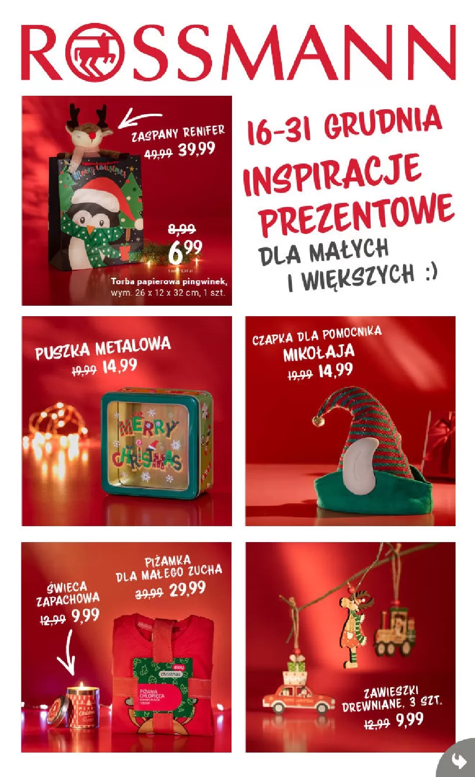 Gazetka promocyjna Rossmann - Prezenty - ważna 16.12 do 31.12.2020 - strona 1